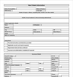 New Patient Information Form-pdf